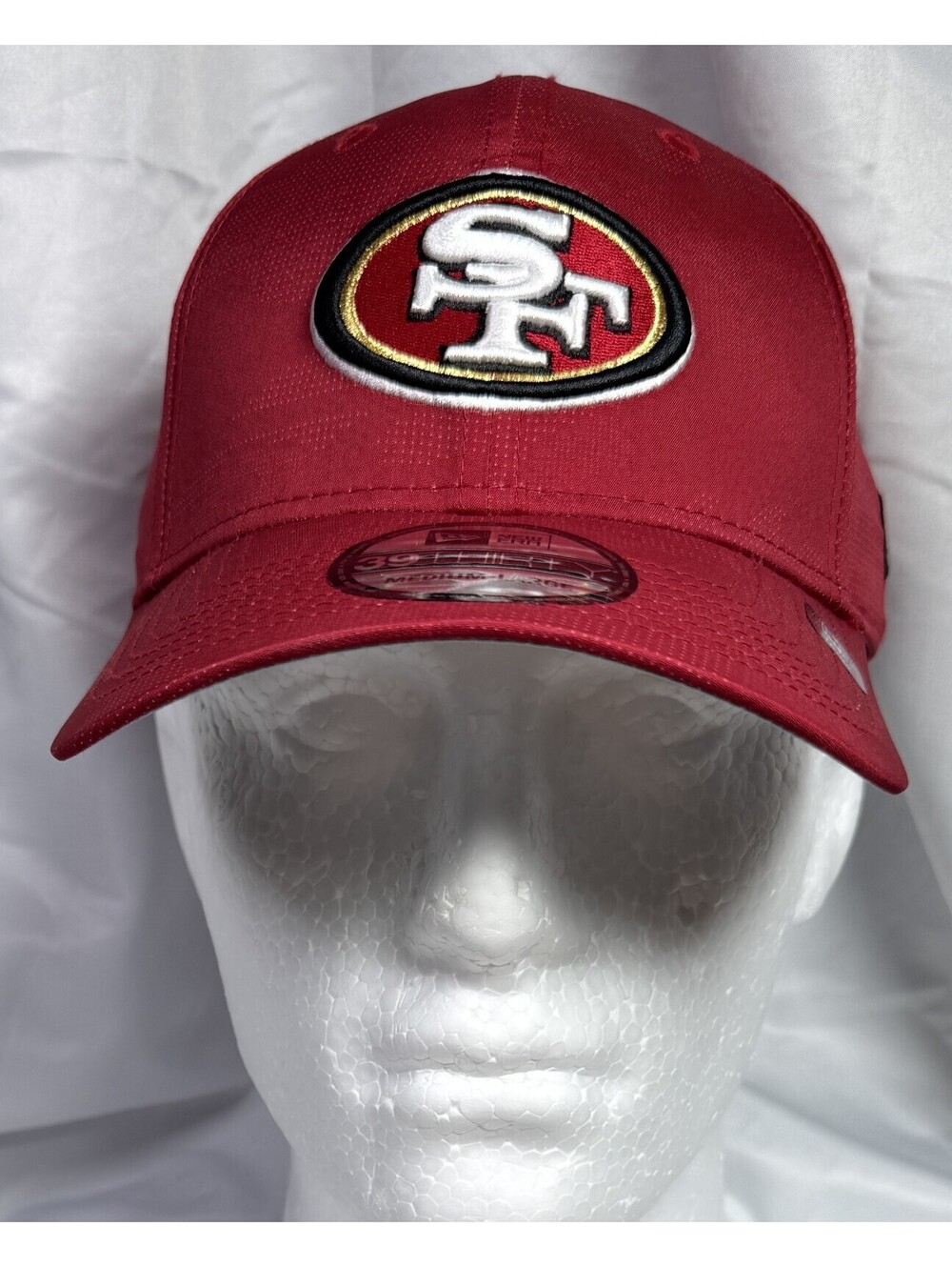 New Era 39Thirty San Francisco 49ers Red Hat Cap Size Medium/Large NEW